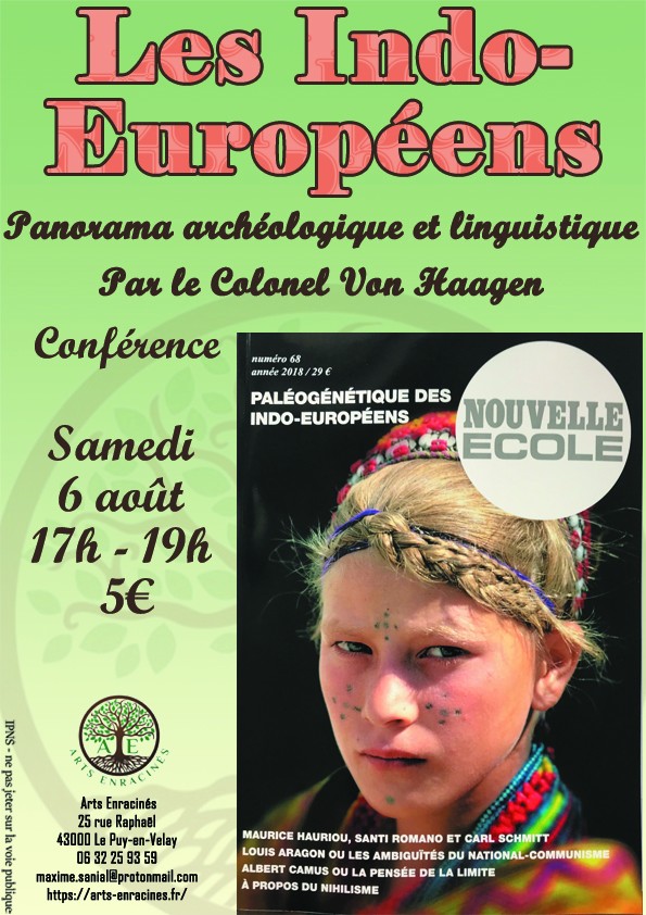 Conférence Colonel Von Haagen - Les Indo-Européens